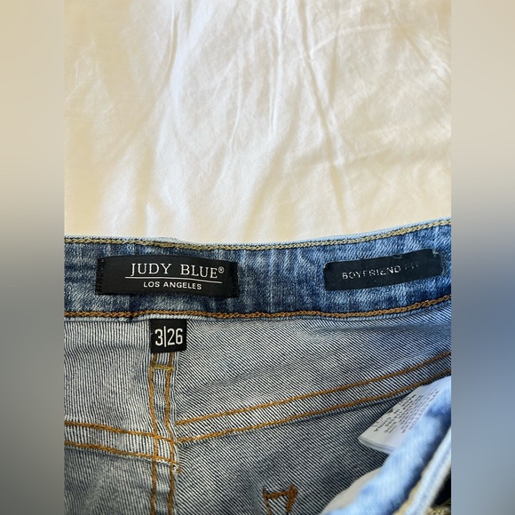 Judy Blue | SZ 3 / 26 | Boyfriend Fit Stretch Denim High Waist Jeans JB88337 - Picture 2 of 8